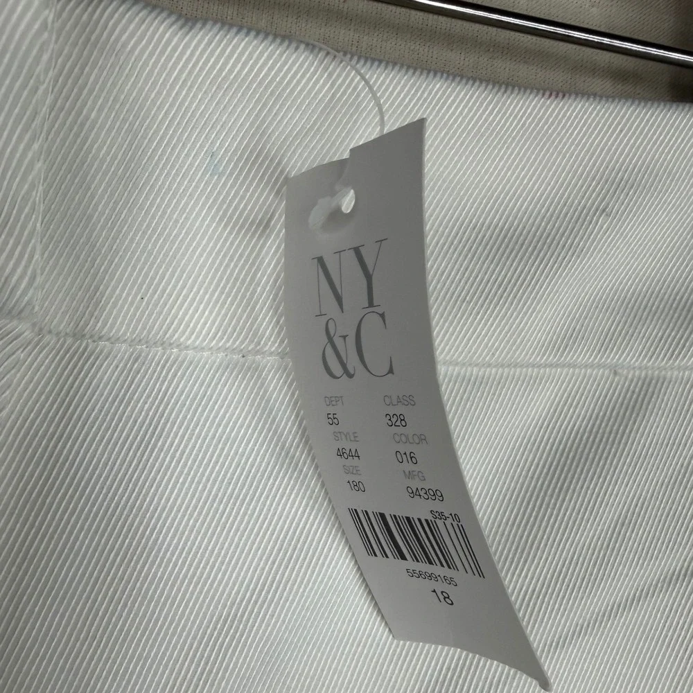 NWT 7th Avenue Bermuda Short size 18 White - Picture 5 of 12